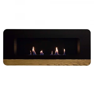 Nordlys Denmark Cora Duo Schwarz Bioethanol Wandkamin