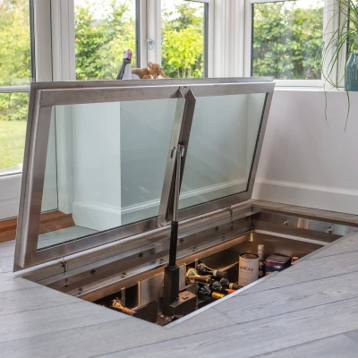 Vinorage Weinkeller Glastür