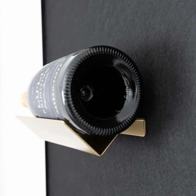 Weinregal für 6 Flaschen an Akustikpaneel