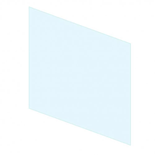Ganze Glasscheibe 1000 mm - Foco By Bio Fireplace Group Ganze Glasscheibe 1000 mm Foco