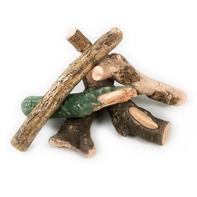Zierteil aus Holz für Bioethanol-Kamine in verschiedenen Farben - 5 Stück. Zierteil aus Holz für Bioethanol-Kamine in verschiedenen Farben - 5 Stück.