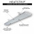 Eleganter Heizstrahler von Heatstrip