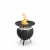 **Grillplatte für den Höfats Moon 45 rauchfreien Outdoor-Feuerkorb.**