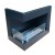 Schwarzer Bio - Eckkamin LINKS